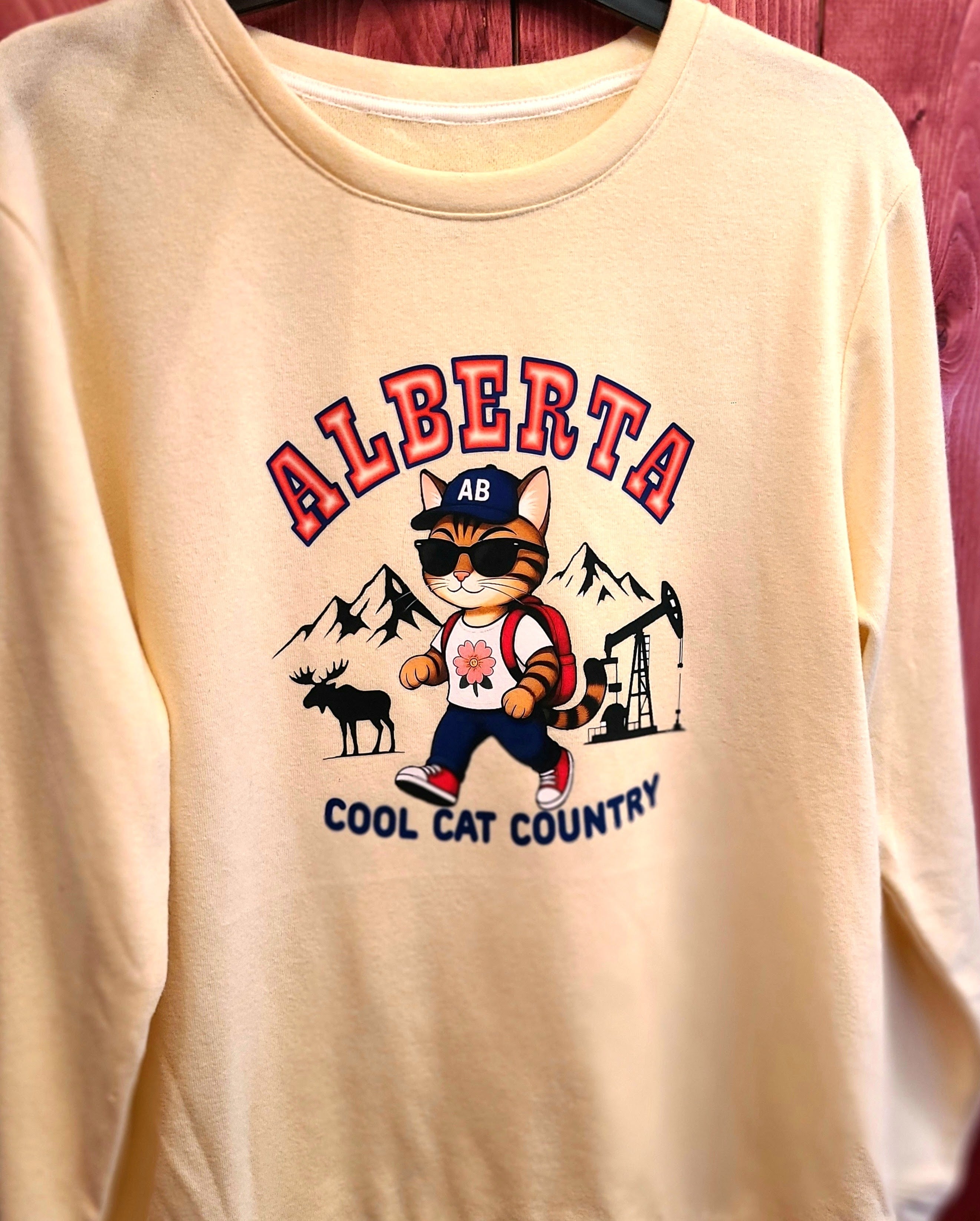 Alberta Cool Cats Digital DIY T-Shirt Pattern