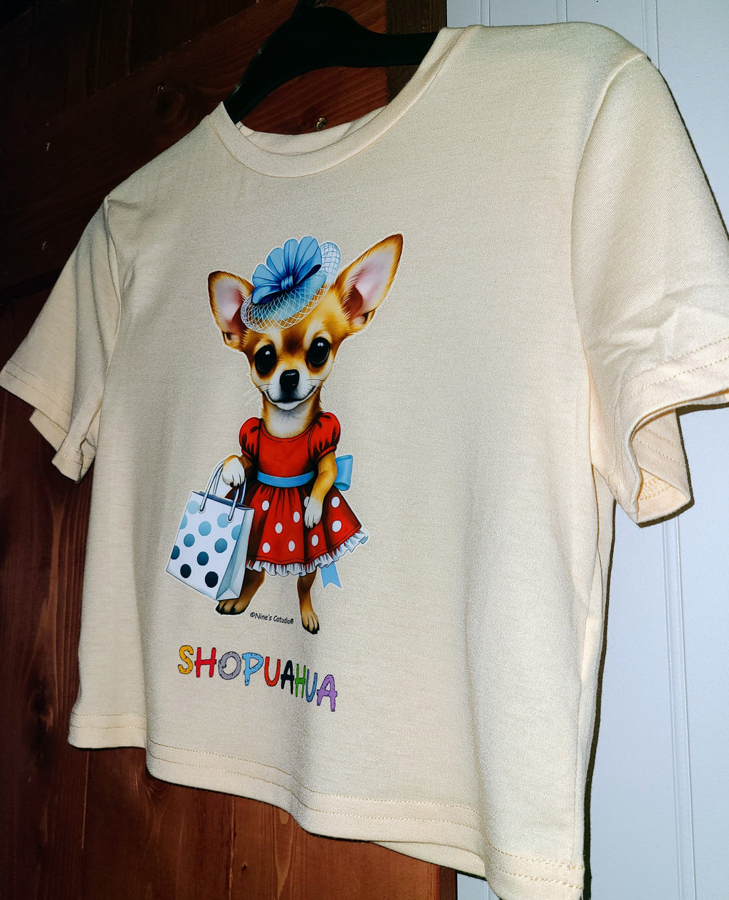 Cropped Summer Top T-shirt Shoupuahua™ Redka, Butter