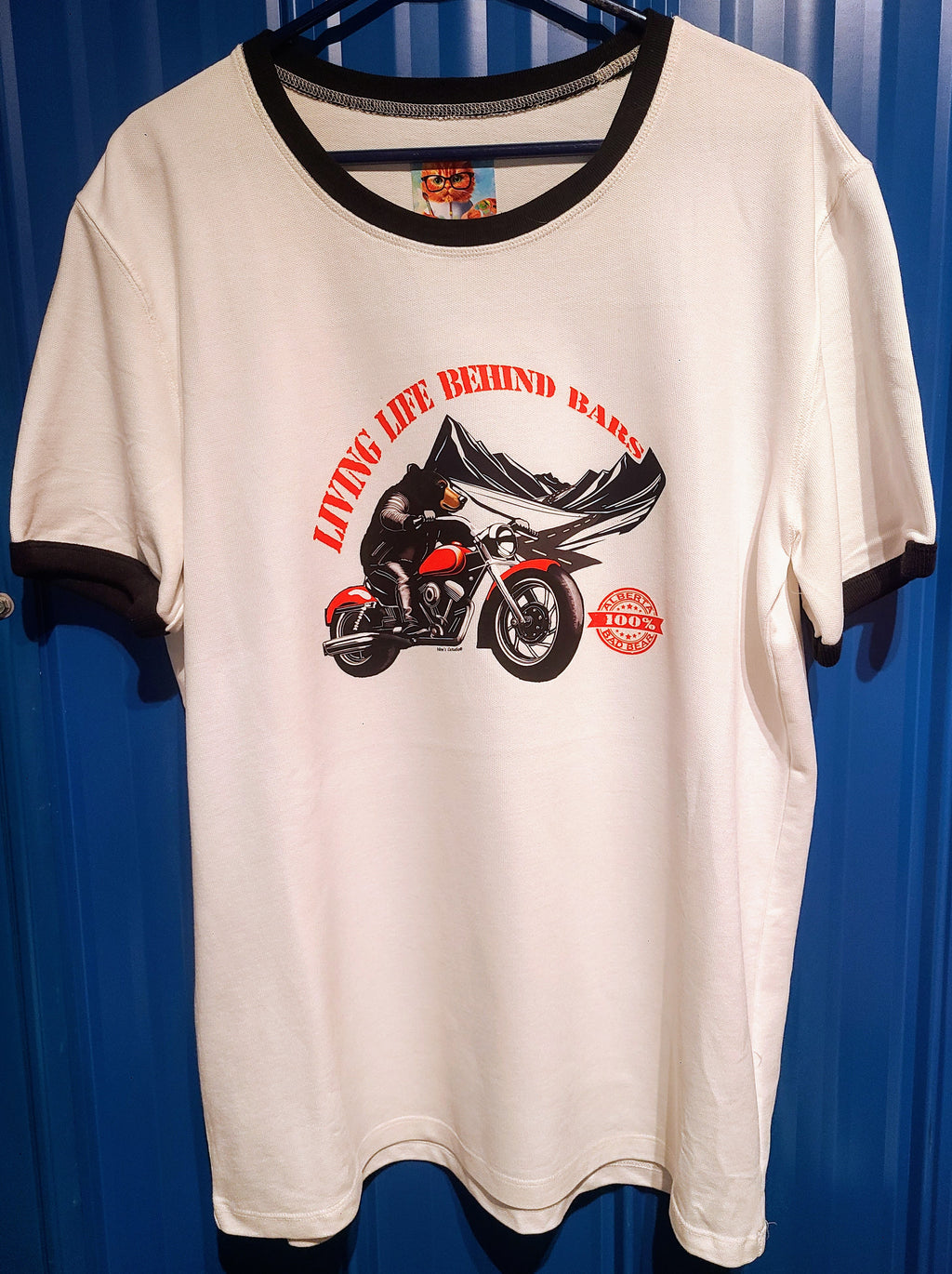 Alberta Motorcycle 100% Bad Bear T-shirt