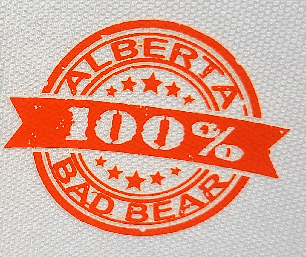 Alberta Motorcycle 100% Bad Bear T-shirt