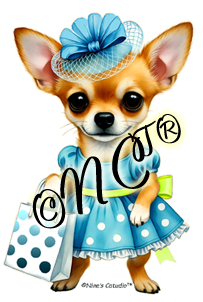 Shopuahua™ Blushka Digital DIY T-Shirt Pattern