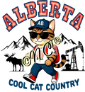 Alberta Cool Cats Digital DIY T-Shirt Pattern