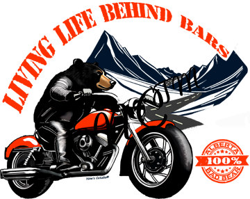 Alberta Motorcycle 100% Bad Bear T-shirt