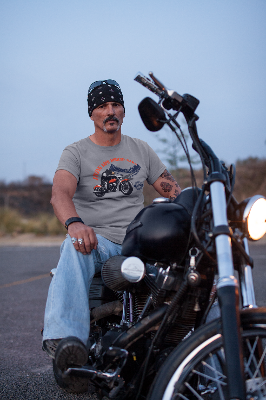 Alberta Motorcycle 100% Bad Bear T-shirt
